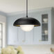 Alora Mood Rubio 1 Light 10.88 inch Matte Black Pendant Ceiling Light