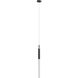 Main St. LED 5 inch Black Pendant Ceiling Light
