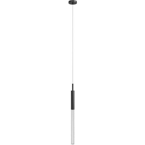 Main St. LED 5 inch Black Pendant Ceiling Light