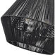 Elise 3 Light 22 inch Matte Black Indoor Pendant Ceiling Light
