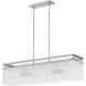 Camilla 4 Light 38 inch Brushed Nickel Island Light Ceiling Light, Medium