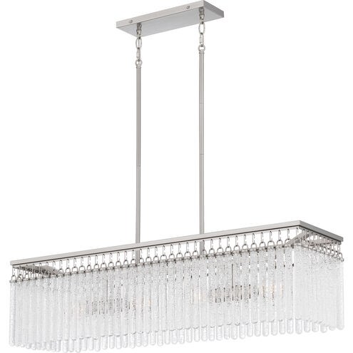 Camilla 4 Light 38 inch Brushed Nickel Island Light Ceiling Light, Medium
