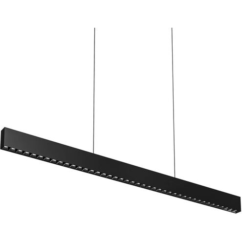PinPoint Linear 42 Light 2.6 inch Black Pendant Ceiling Light, Indoor