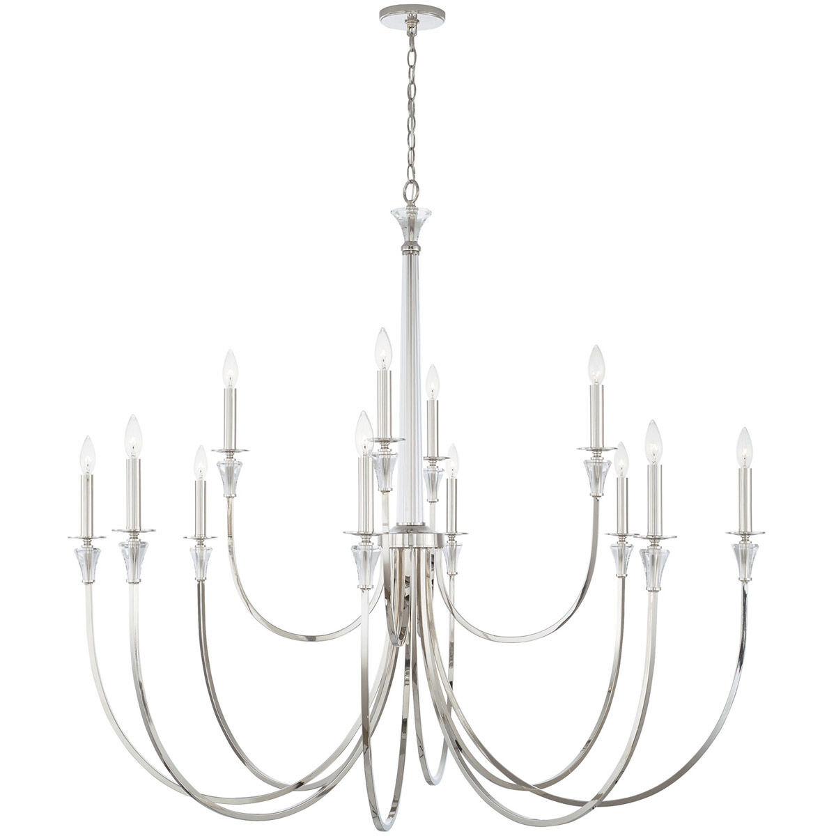 品数豊富！ Laurent 441801PN Lighting Capital 12 Polished inch 52 Light その他
