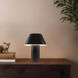 Folio 9.5 inch 5 watt Black Table Lamp Portable Light