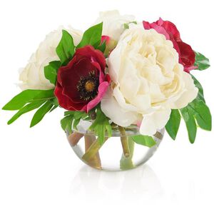 Real Touch Peonies Botanical, Fresh Water Look