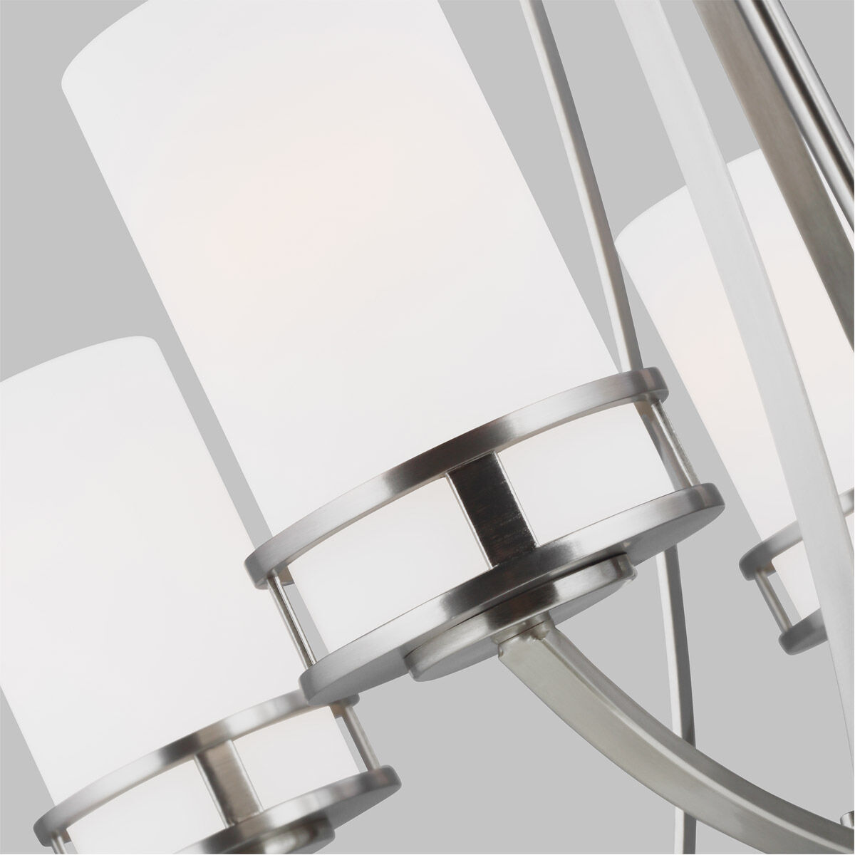 Robie 5 Light 24.13 inch Brushed Nickel Chandelier Ceiling Light