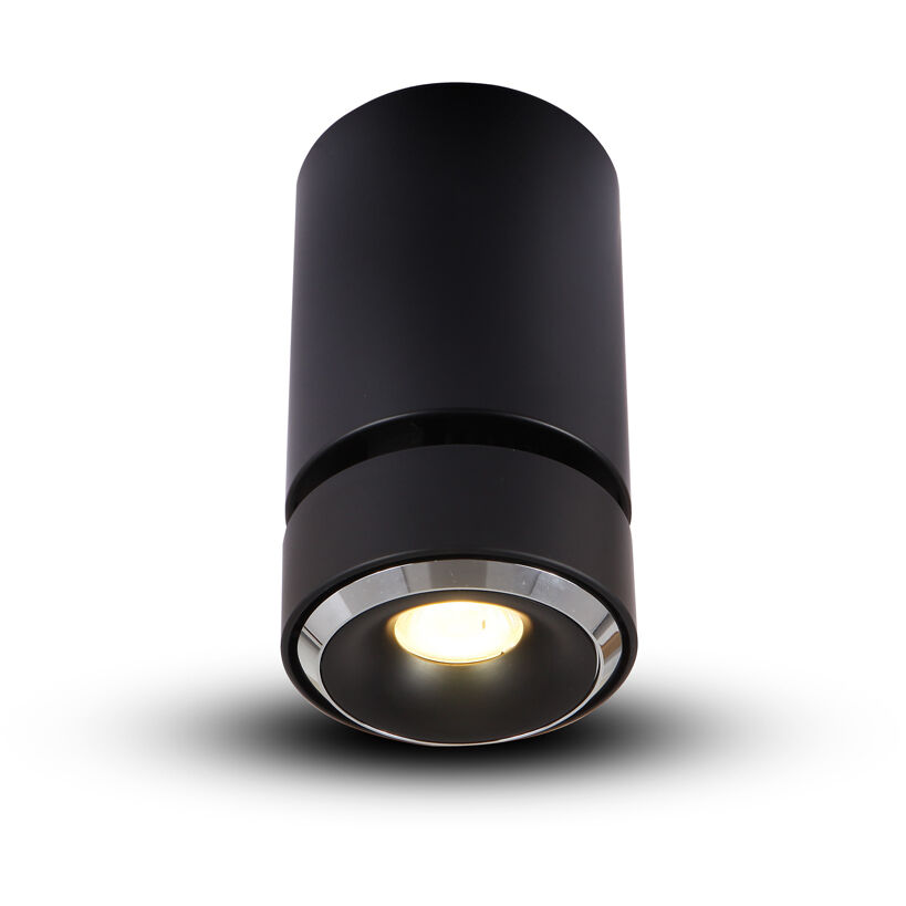 ORBIT Series Black Surface Mounted Downlight Ceiling Light