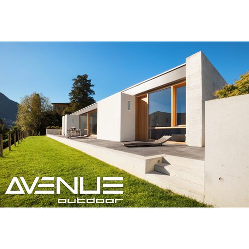 Avenue Outdoor LED 20 inch Silver Outdoor Wall Mount