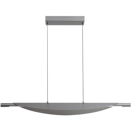 Luma Linear Pendant Ceiling Light in Graphite