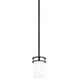 Robie 1 Light 4.38 inch Bronze Mini-Pendant Ceiling Light