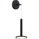 Extraterrestrial LED 5.88 inch Matte Black Pendant Ceiling Light