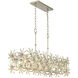 Flower Child 6 Light 38.5 inch Ambry Gold Island Light Ceiling Light