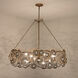 Ethereal Rose 8 Light 40.25 inch Havana Gold Ombre Chandelier Ceiling Light