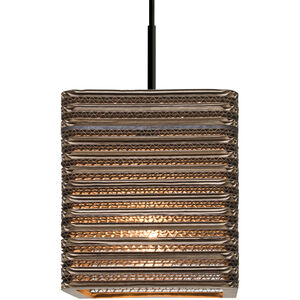 Kirk 6 LED Black Cord Pendant Ceiling Light