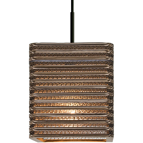 Kirk 6 LED Black Cord Pendant Ceiling Light
