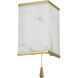 Christiane Lemieux Cleor 7 inch Burnished Brass Bath Vanity Wall Light