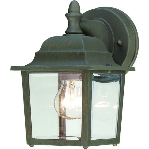 Hawthorne 1 Light 8.5 inch Painted Bronze with Clear Outdoor Wall Sconce