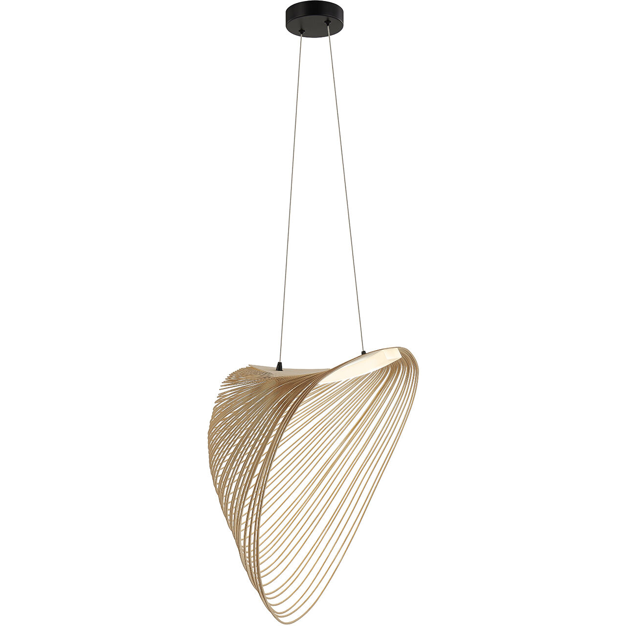 Eco Collection - Madera Family 23.75 inch Pendant