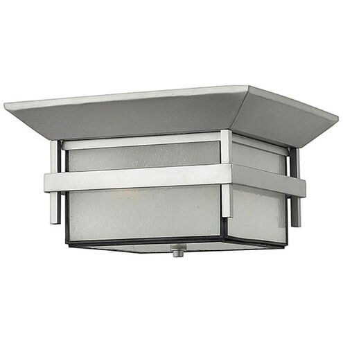 Estate Series Harbor 2 Light 12.25 inch Titanium Outdoor Flush Mount