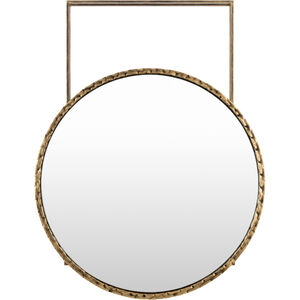 Alchemist 32.5 X 24.75 inch Gold Mirror, Round