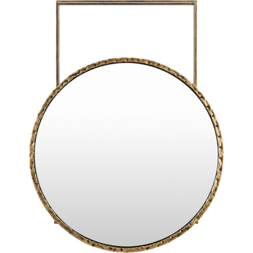 Alchemist 32.5 X 24.75 inch Gold Mirror, Round