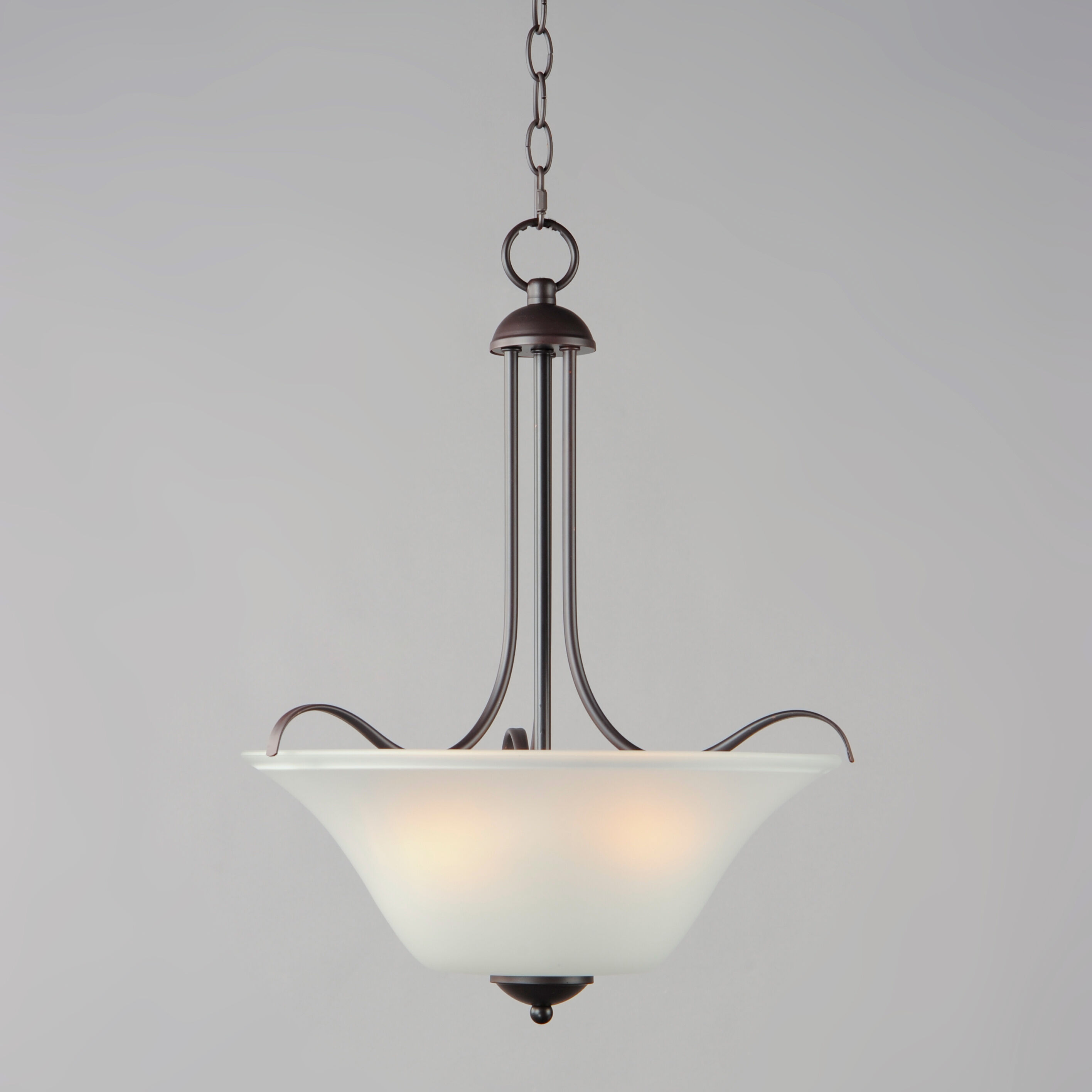 Vital 3 Light 16.5 inch Oil Rubbed Bronze Multi-Light Pendant Ceiling Light