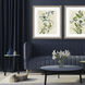 Sunny Day Green and Blue and White Framed Art