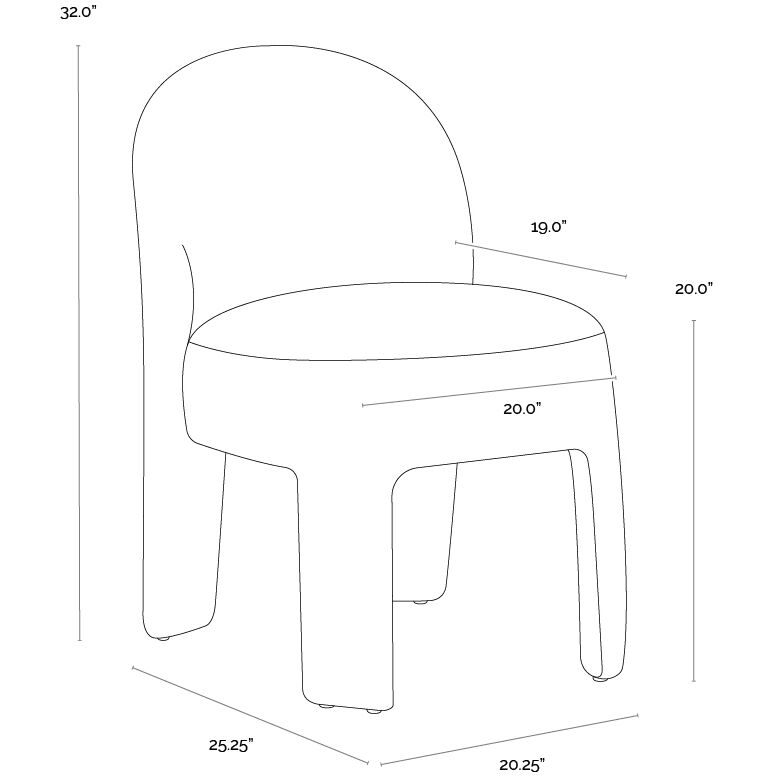 Myrtle Opera Nori Dining Chair