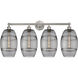 Edison Vaz 4 Light 35.00 inch Bathroom Vanity Light