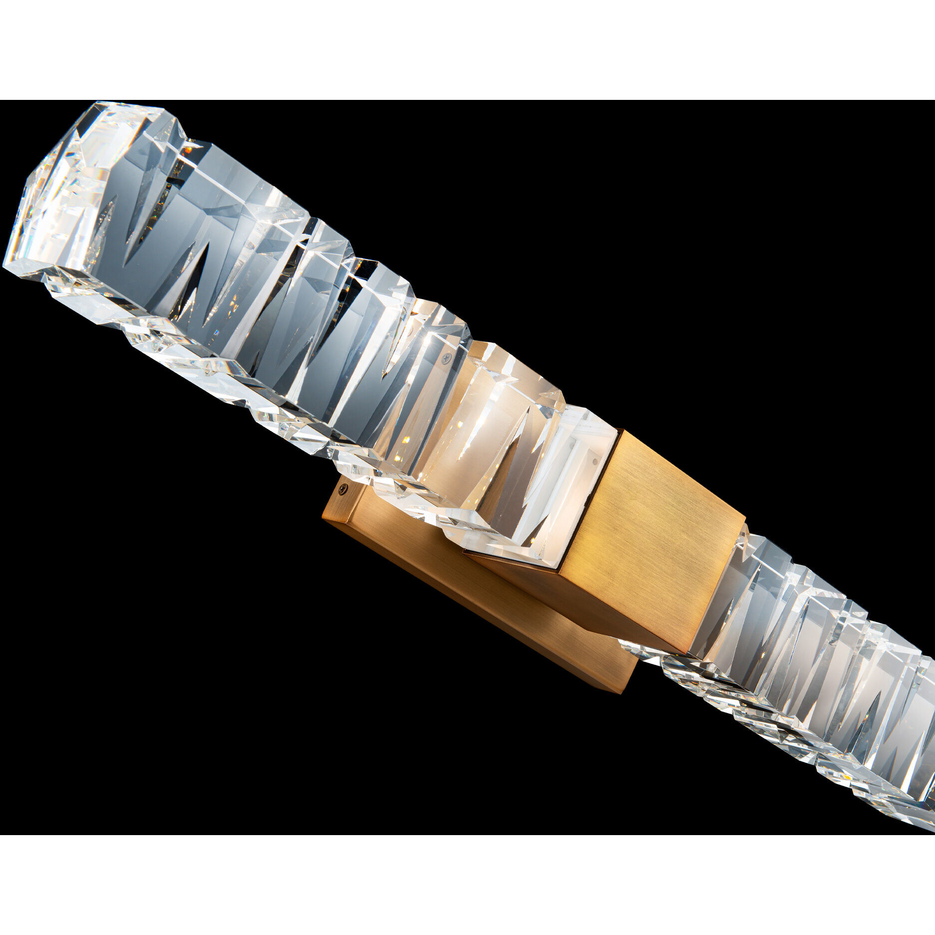 Juliet LED 4.75 inch Aged Brass Bath Vanity & Wall Light