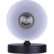 Darius 2 Light 4.75 inch Matte Black Wall Fixture Wall Light