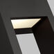 Testa LED 24 inch Black Outdoor Wall Lantern