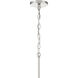 Palmetto 4 Light 14.5 inch Polished Nickel Pendant Ceiling Light