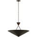 Paloma Contreras Orsay LED 30 inch Bronze Chandelier Ceiling Light, Medium