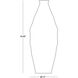 Amy 19.25 inch Vase
