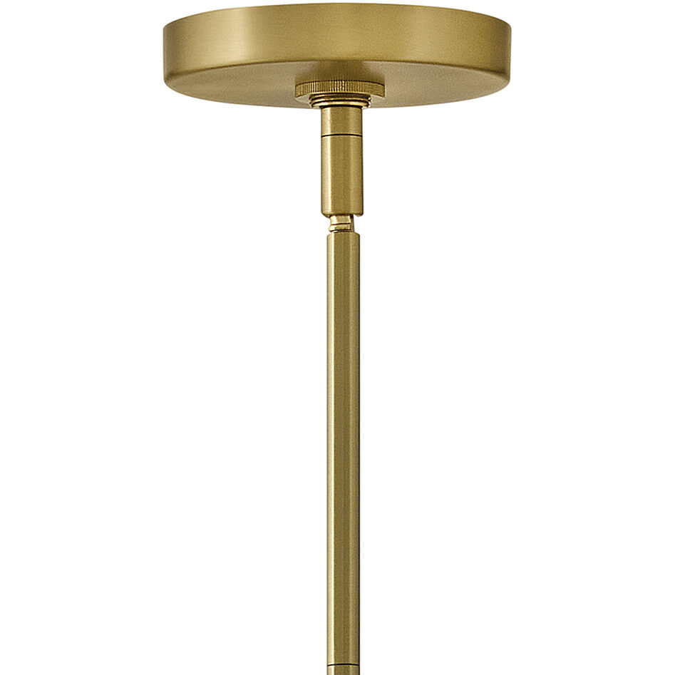 Maude 2 Light 32.25 inch Lacquered Brass Chandelier Ceiling Light