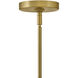 Maude 2 Light 32.25 inch Lacquered Brass Chandelier Ceiling Light