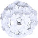 Cassia 23 inch 60.00 watt White Table Lamp Portable Light