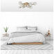 Lyra 8 Light 32 inch Satin Gold Flush Mount Ceiling Light