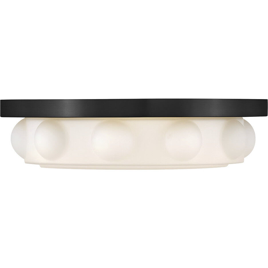 Zoey LED 14 inch Black Flush Mount Ceiling Light