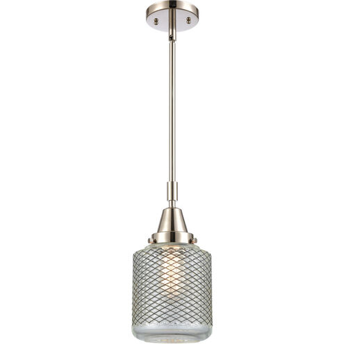 Franklin Restoration Stanton LED 6 inch Polished Nickel Mini Pendant Ceiling Light