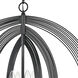 Orme 4 Light 27 inch Matte Black Chandelier Ceiling Light