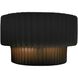 Ambiance 1 Light 10 inch Carbon Matte Black Wall Sconce Wall Light