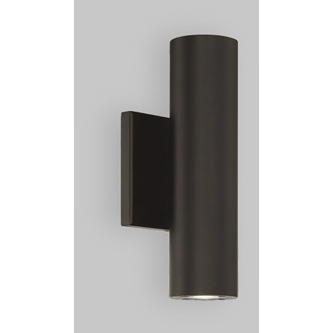 Caliber LED 10 inch Bronze Outdoor Wall Light, dweLED