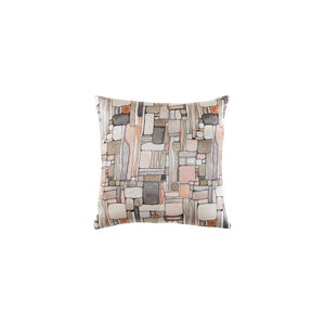 Natural Affinity 20 X 20 inch Cream and Peach Throw Pillow