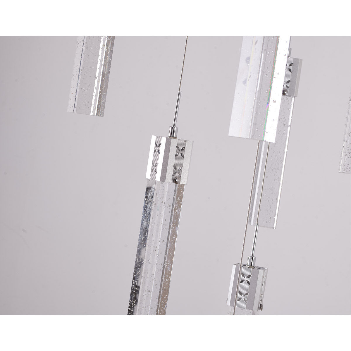 Canada LED 20 inch Chrome Multi-Pendant Ceiling Light