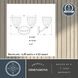 Bellwood 2 Light 13.5 inch Matte Black Bathroom Light Wall Light
