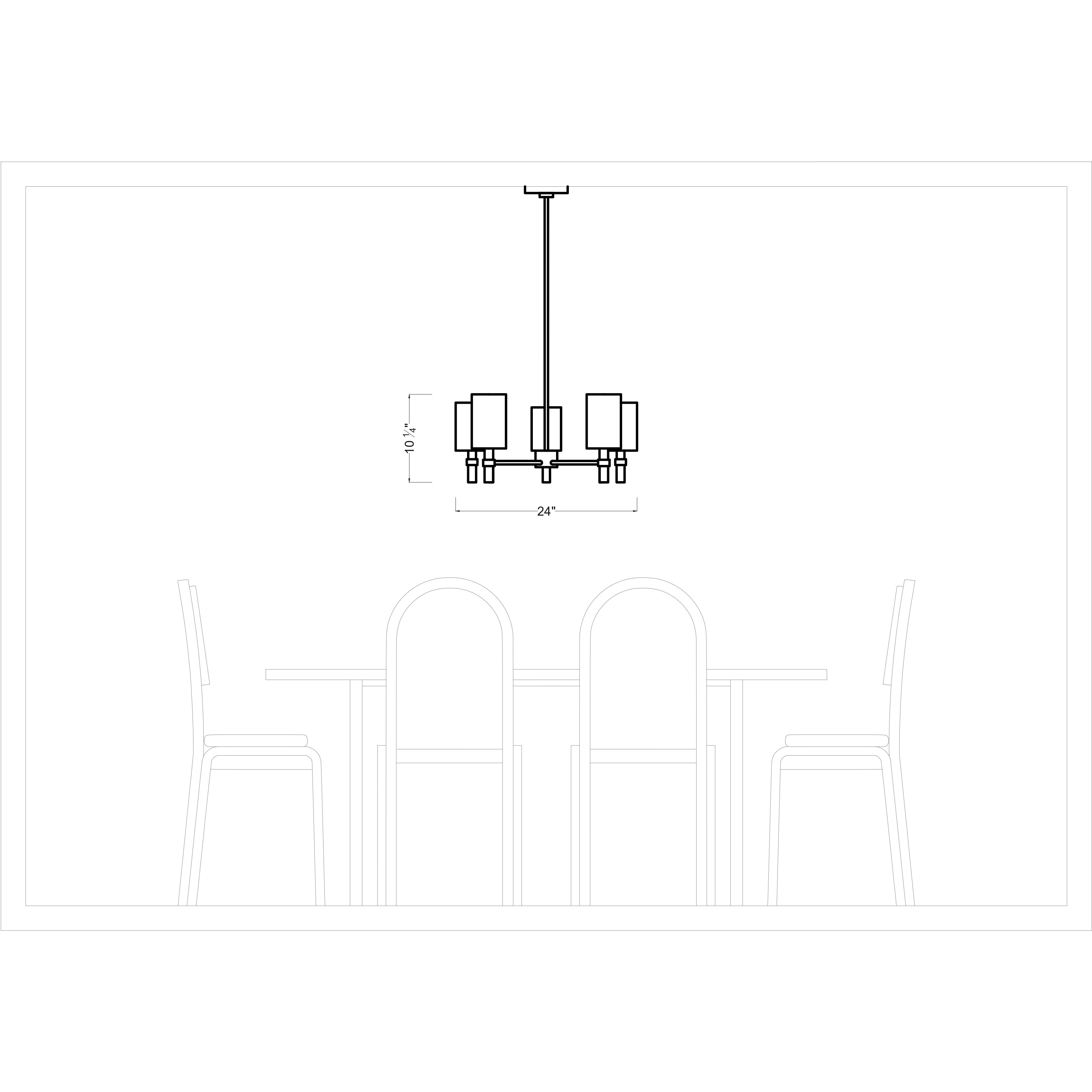 Drew & Jonathan Scott Manor 5 Light 24 inch Satin Brass Chandelier Ceiling Light