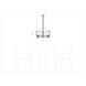 Drew & Jonathan Scott Manor 5 Light 24 inch Satin Brass Chandelier Ceiling Light